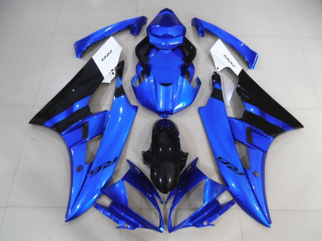 Custom Blue 06-07 R6 Fairings