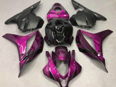 Deep Pink with Black 09-12 CBR600RR Fairings